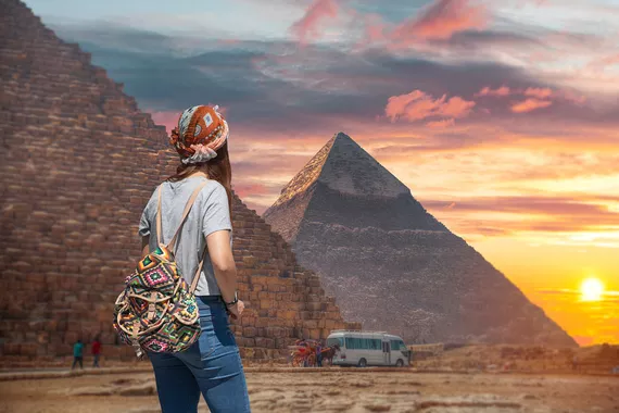Pirâmides de Gizé - Egito