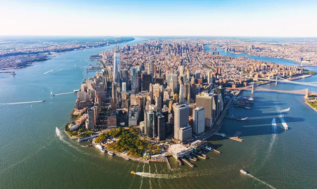 Vista panorâmica da cidade de Nova Iorque